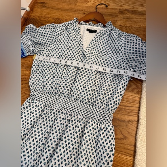 J.Crew Smocked ruffle dress in cotton voile size XS - Picture 14 of 15